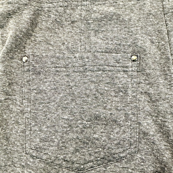 Free People Heather Gray Brown High Waist Shorts Medium - Picture 4 of 7